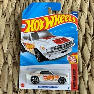 1967 Ford Mustang Coupe Hot Wheels Hotwheels 1960s 60s Muscle Pony Car New 2025